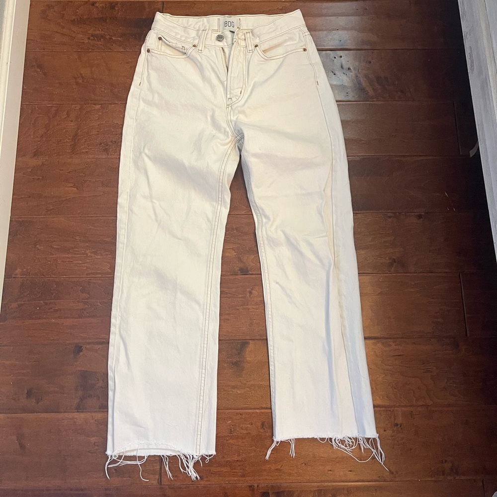 Cream Jeans